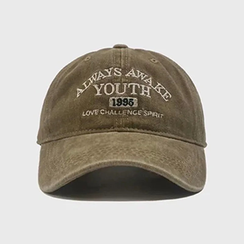 Cotton Retro Vintage Baseball Cap Men Women Denim