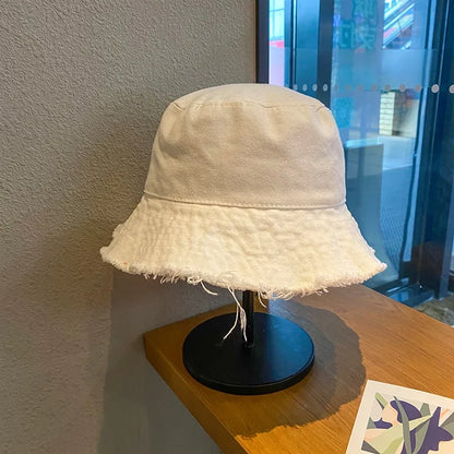 New Custom Logo Ladies Hip Hop Bucket Hats