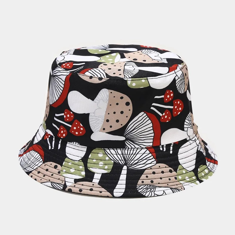 Colorful Print Bucket Hat Panama For Women And Men