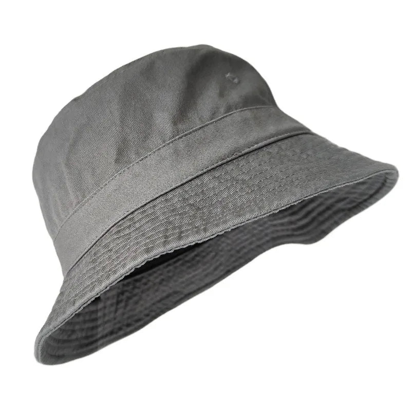 Big Head XXL 63cm Bucket Hat For Men Pure Cotton Panama