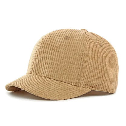 Winter Cotton Solid Casquette Warm Baseball Cap