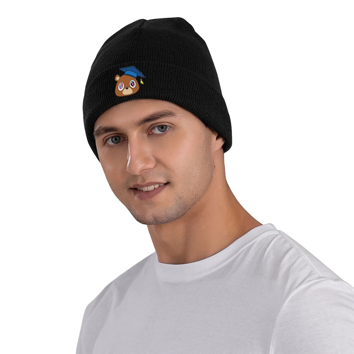 Kanye West Dropout Bear Chicago Vintage Graduation Knitted Hats