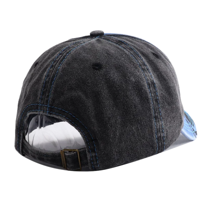 New Unisex Washed Cotton Snapback Hat