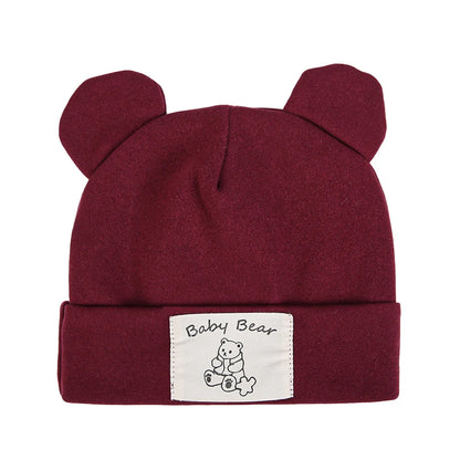 Cute Bear Ear Baby Turban Hats For Newborn Boys Girls