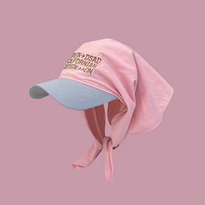 Korean Fashion Women Cotton Head Bandana Scarf Visor Hat
