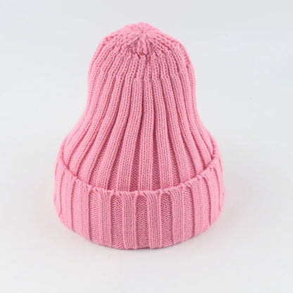 Autumn Winter Beanie Warm Soft Knitted Hat Hip Hop Cap