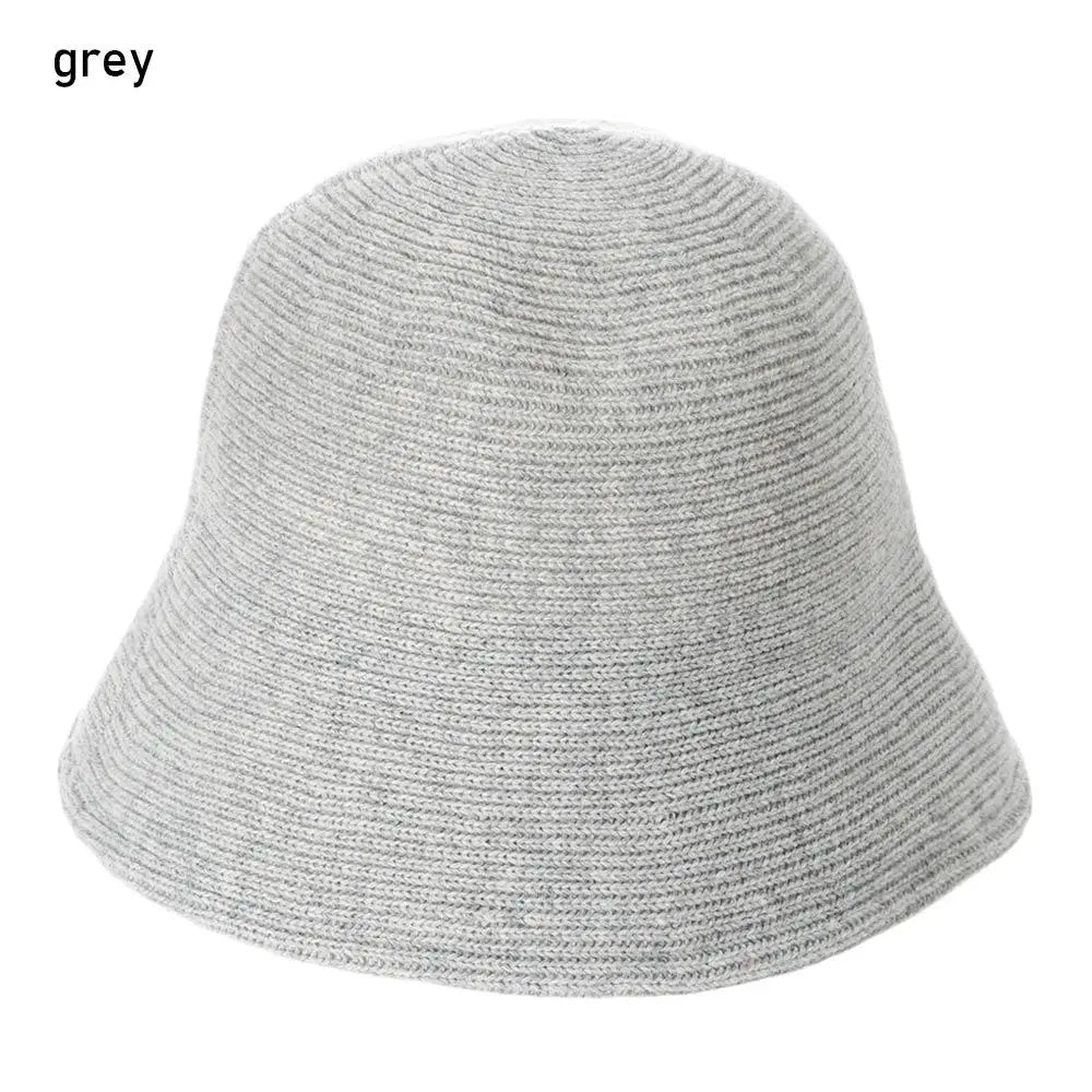Outdoor Sunscreen Warm Wool Foldable Bucket Hat