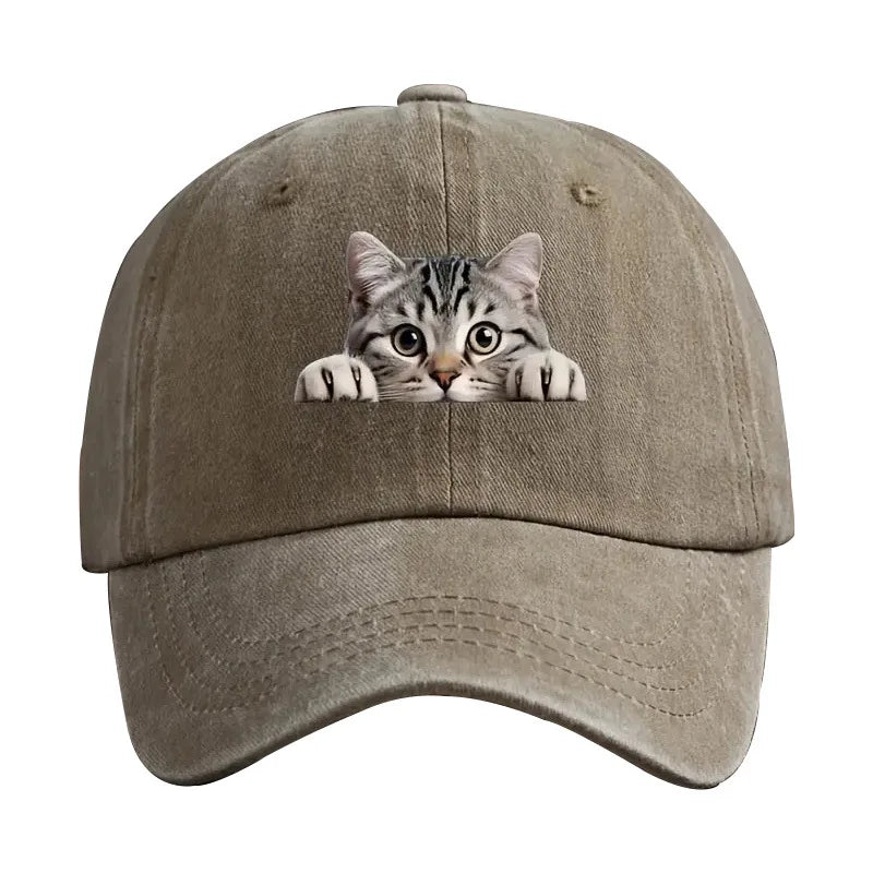 Fashion Washed Cotton Denim Baseball Caps Men Women Vintage