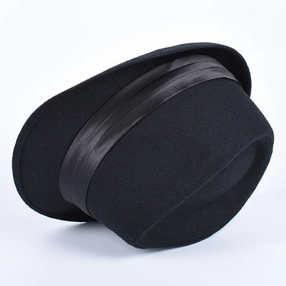 Classic Fedora Men's Hats 2026 Casual Short Sleeve Trilby Top Hat