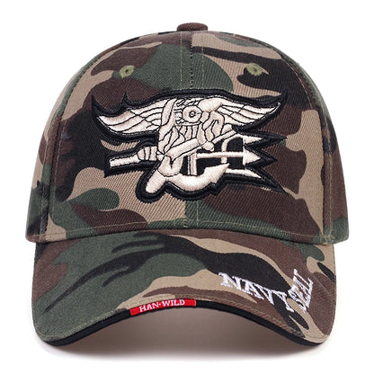 Unisex Seal Assault Team Embroidery Baseball Caps Spring And Autumn Outdoor
