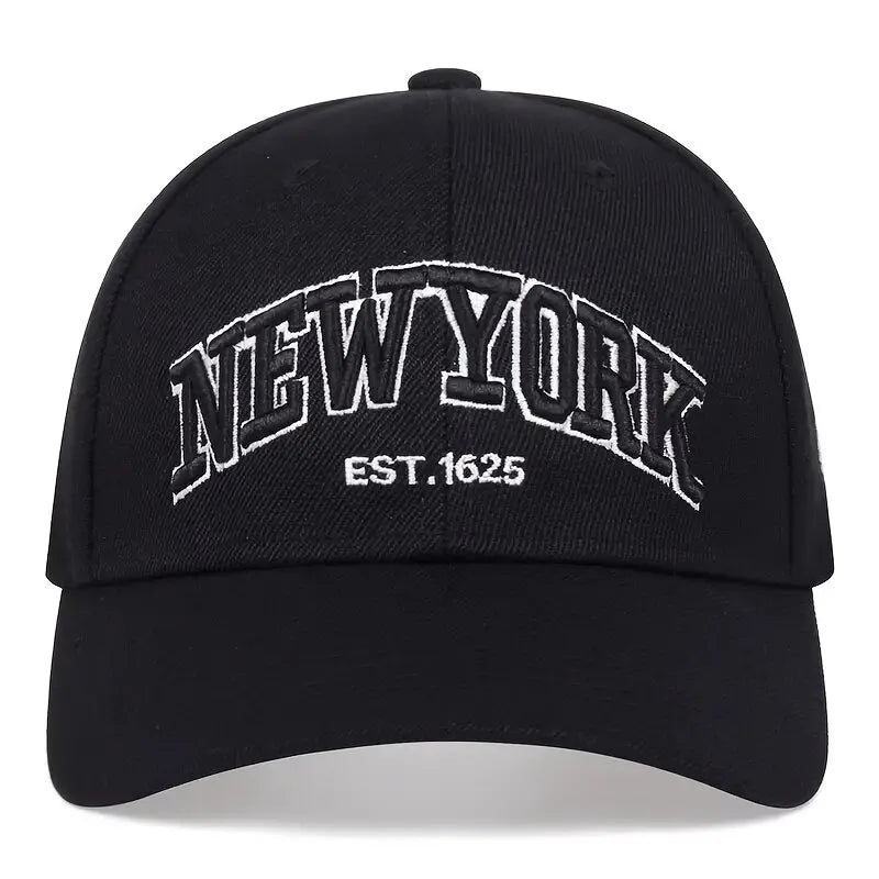 New York Letter Embroidery Baseball Caps Autumn Outdoor Adjustable Casual Hats Sunscreen Hat