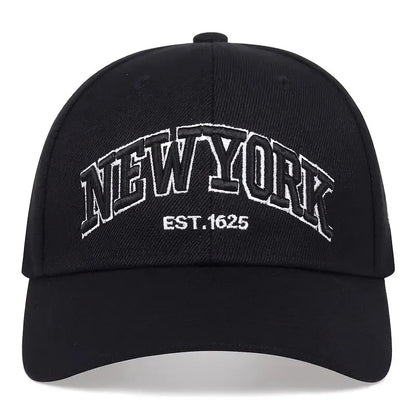 New York Letter Embroidery Baseball Caps Autumn Outdoor Adjustable Casual Hats Sunscreen Hat