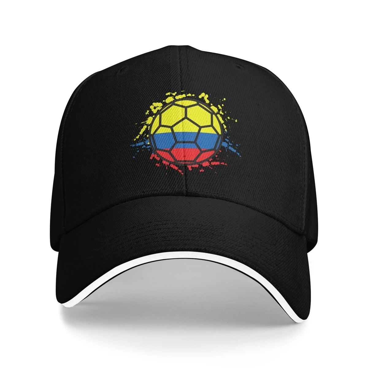 Women Men Colombia Signature Colombian Flag Outdoor Hat