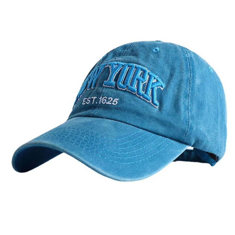 New Women's New York Embroidered Baseball Cap Male Female Snapback
