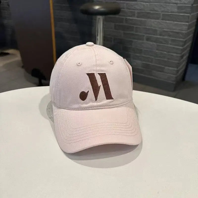 Neutral Letter Printed Soft Top Baseball Cap
