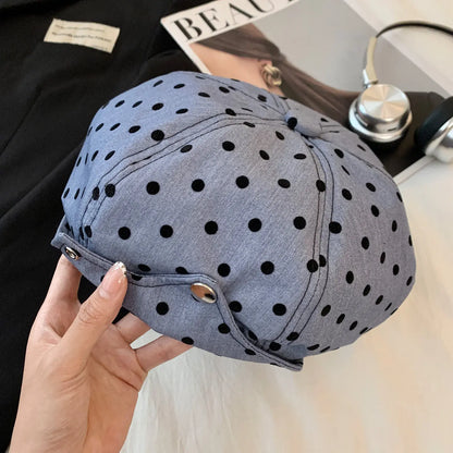 Women Spring Summer Soft-Brimmed Cloud Painter Hat