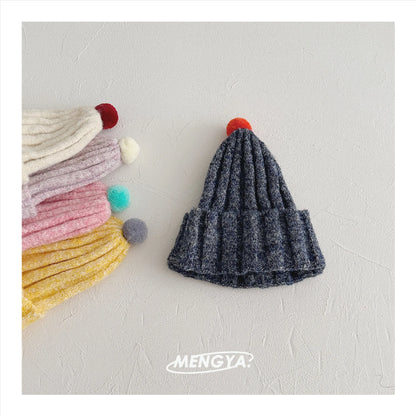 2026 New Knitted Kids Beanie Cap Infant Baby Boy Girl Hat