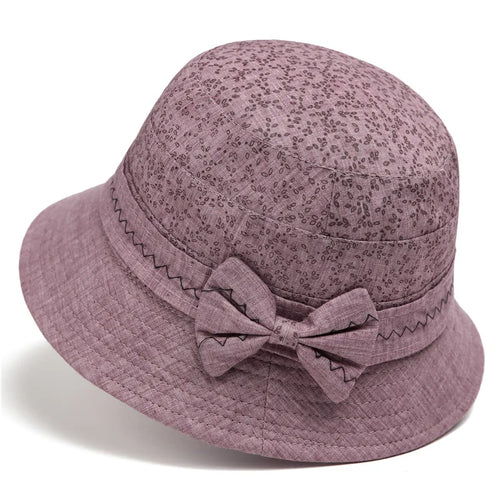 Elderly Grandma Bucket Hat Sun-Shade Fisherman Hat Old Lady Hat