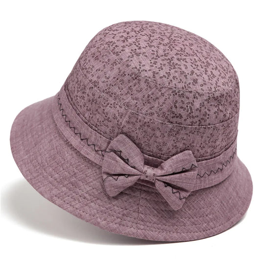 Elderly Grandma Bucket Hat Sun-Shade Fisherman Hat Old Lady Hat