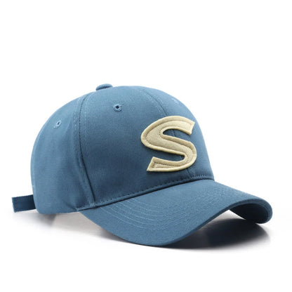 Baseball Cap S Letter Cap Sun Hat Spring Autumn Baseball Cap Breathable Outdoor Leisure Hats