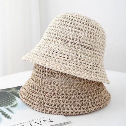 Women Foldable Sun Hat Breathable Beach Cap