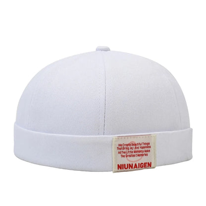 Fashion Hip Hop Beanie Street Hat Letter Embroidery Adjustable