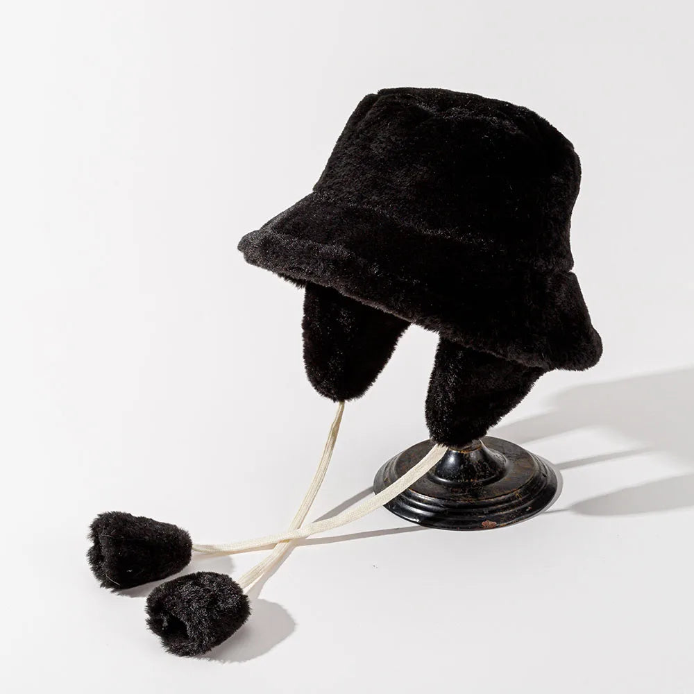 Bomber Winter Warm Bucket Hat Hats For Women Golf Cap