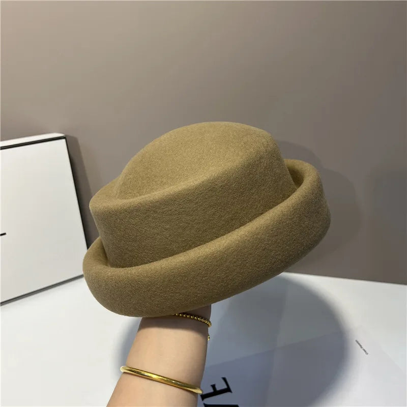 100% Australian Wool Vintage Fashion Fedora Hat