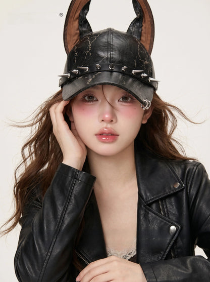 Lab American Doberman Dog Ear Baseball Cap