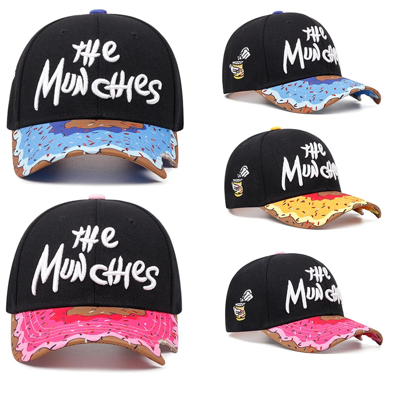 Fastball CAP Letter Embroidery Watermelon Printing Hip-hop Hats Outdoor