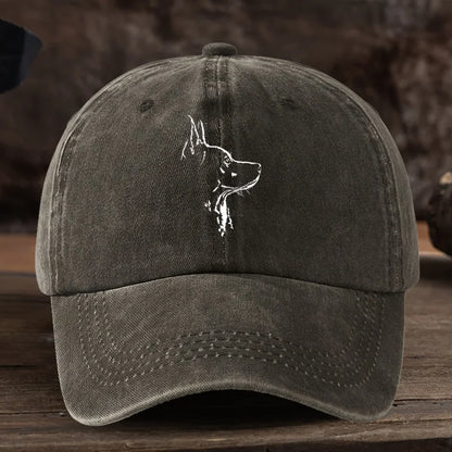 Men' & Women' Wolf Head Print Baseball Cap