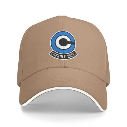 Capsule Corp Print Baseball Cap Daily Casual Sandwich Cap