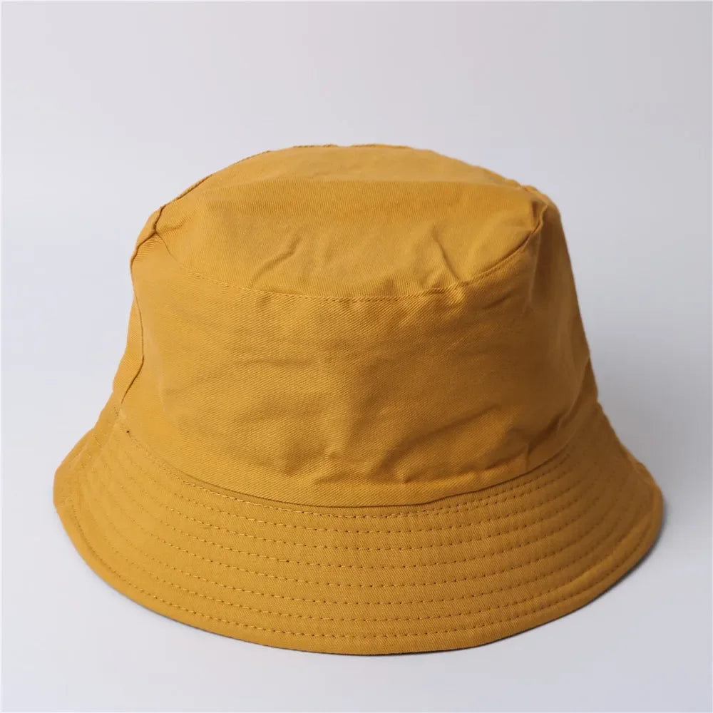 Fluorescent Bucket Hat Women All-Match Men's Caps Panama