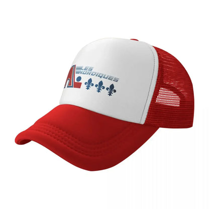New Retro Nordiques Quebec Hockey Baseball Cap Golf Hat