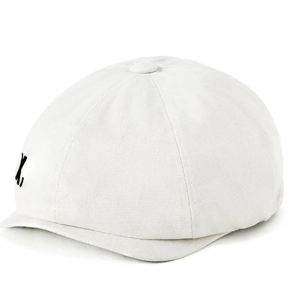 Dad Cotton Beret Male Casual Ivy Cap Lady Classical Octagonal Caps Men