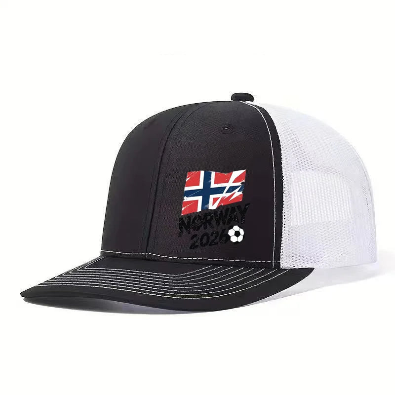 1PC Norway Football Tennis Cap