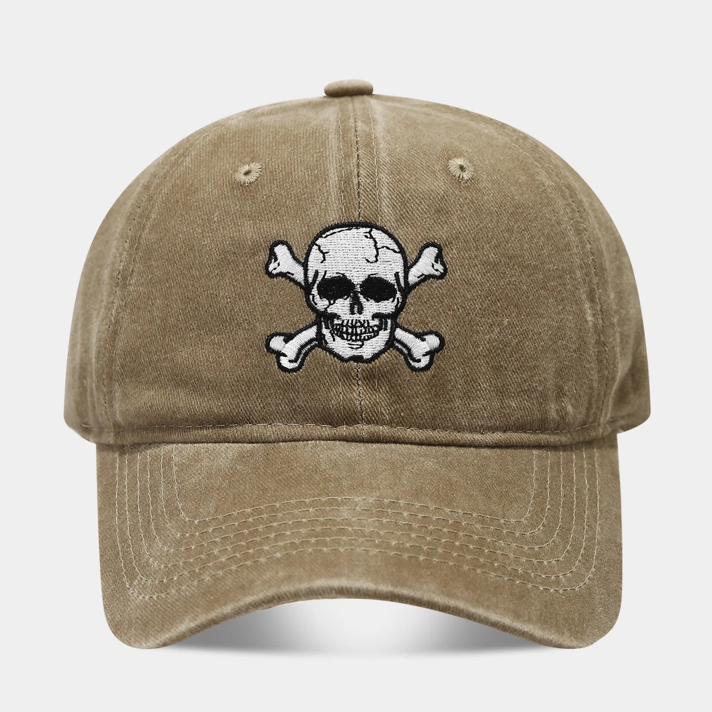 Personalized Skull Embroidered Baseball Cap