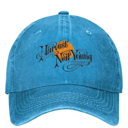 Neil Young Casual Baseball Cap Summer Harvest Baseball Caps