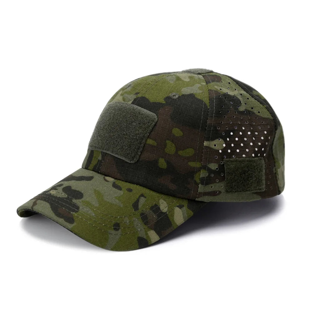 Athletic Casual Breathable Camouflage Baseball Cap for Men