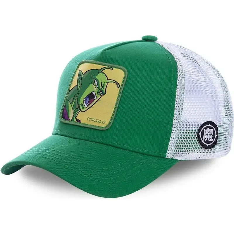 Dragon Ball Son Goku Cap Summer Travel Peaked Cap Men's Embroidery Hip-Hop Cap