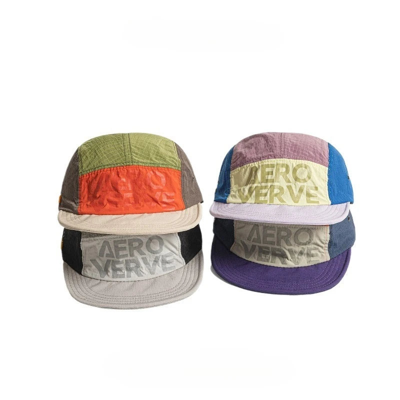 Quick Dry 5 Panel Camp Cap Women Summer Baseball Caps Men