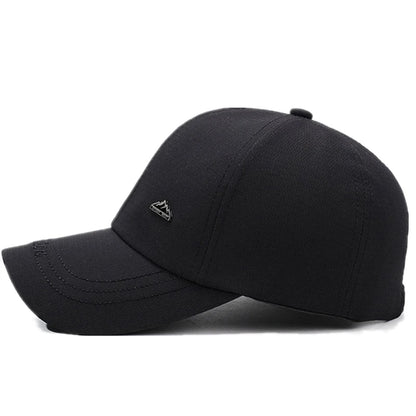 Men Solid Color Cap Outdoor Fashion Fishing Baseball Cap