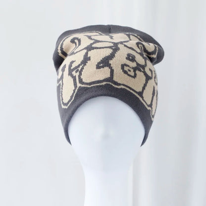 Knitting Beanies Hat Men Women