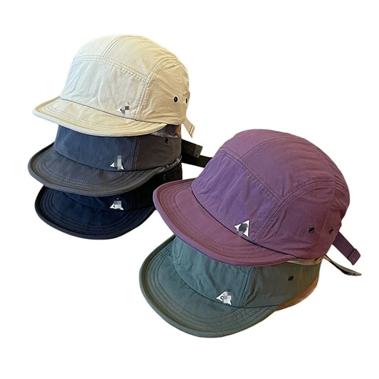 Classic Solid Color Outdoor Hat - Adjustable & Comfortable