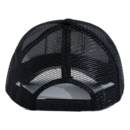 Unisex Baseball Cap Wolf Embroidery Patch Pattern Caps Men Women Summer