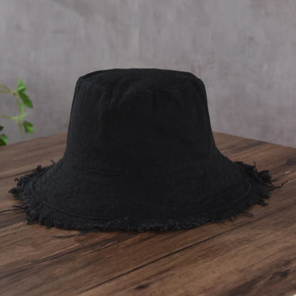 Fashion Foldable Burrs Bucket Hat for Women Men
