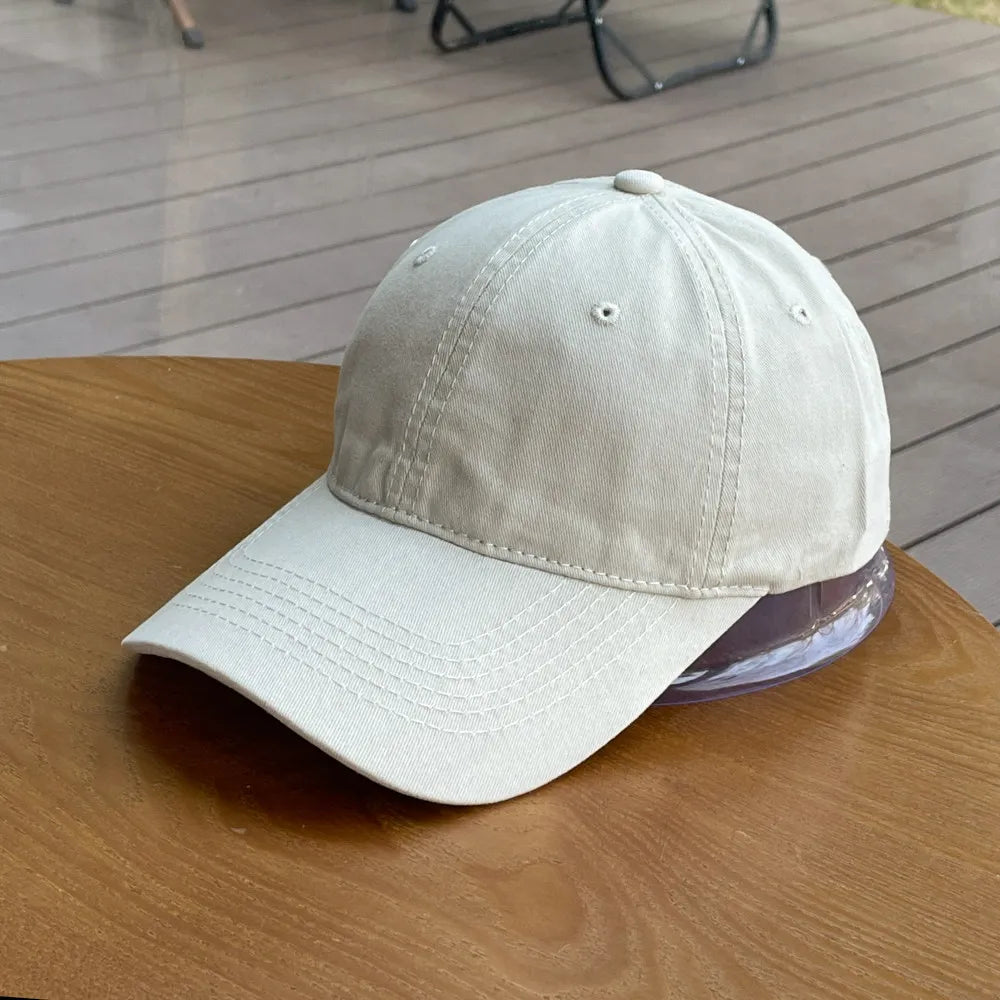 Vintage Women's Baseball Cap Embroidery Sports Hats Men