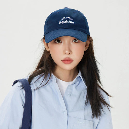 Women Washed Cotton Baseball Cap Summer
