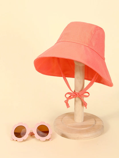 Spring/Summer Stripe Printing Kid Sun Hat