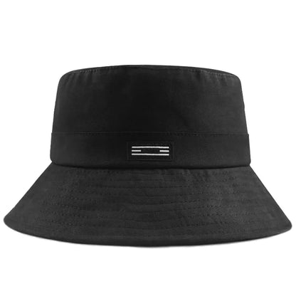 Oversize Big Head Cotton Bucket Hat Fisherman Fishing Plus Size Sun Cap Kids Boys Girls